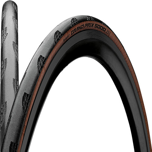 Continental Grand Prix 5000 28" Faltreifen schwarz/transparent-skin