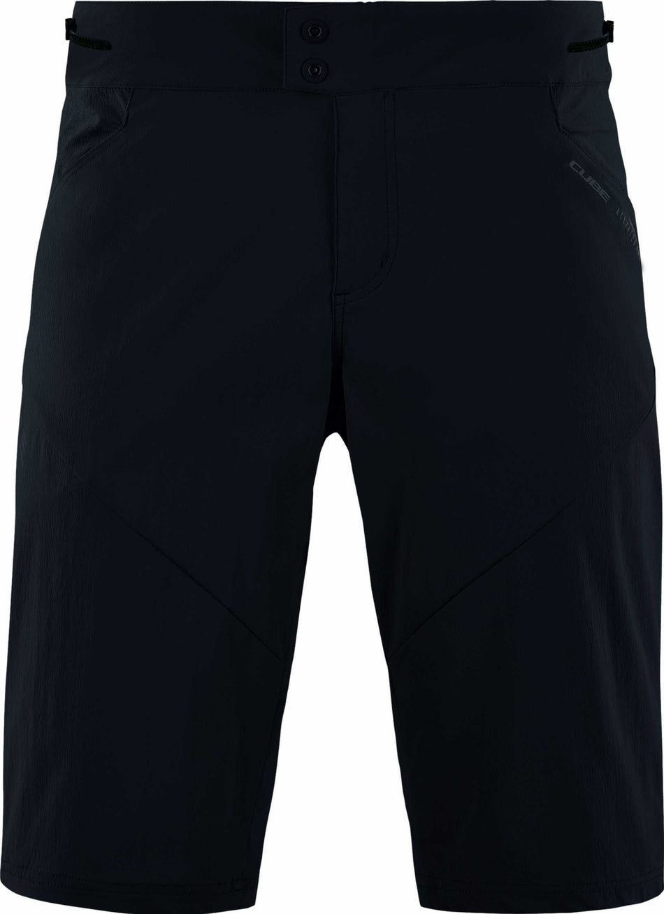 Cube ATX WS Baggy Shorts inkl. Innenhose black