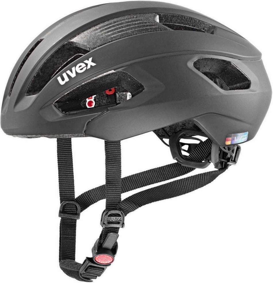 Uvex Rise CC Rennrad-Helm all black matt