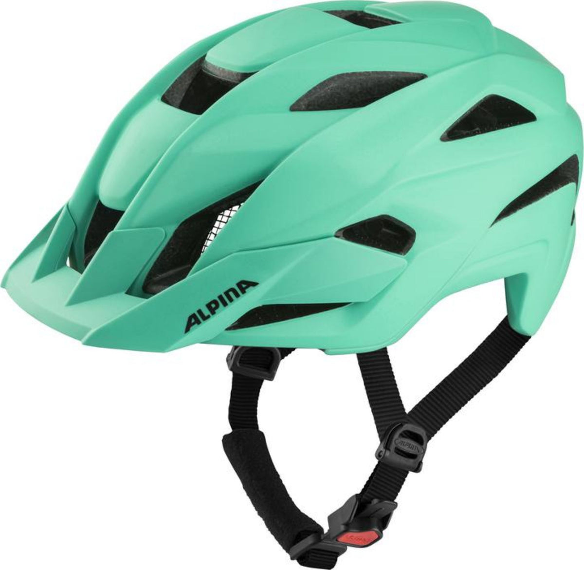 Alpina Kamloop MTB-Helm turquoise matt – Biketech24