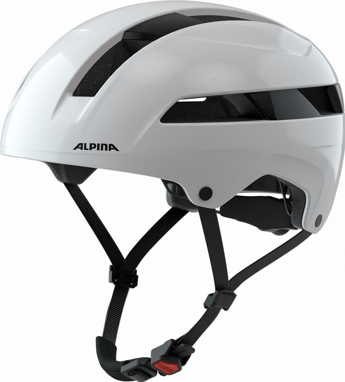 Alpina Soho Helm white gloss – Biketech24