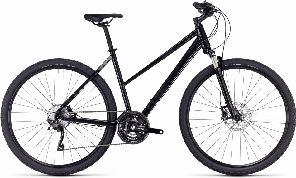 Cube Nature SLX Crossrad Trapeze 28" grey´n´black
