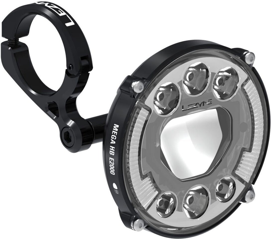 Lezyne Mega HB E2000 StVZO Frontscheinwerfer schwarz