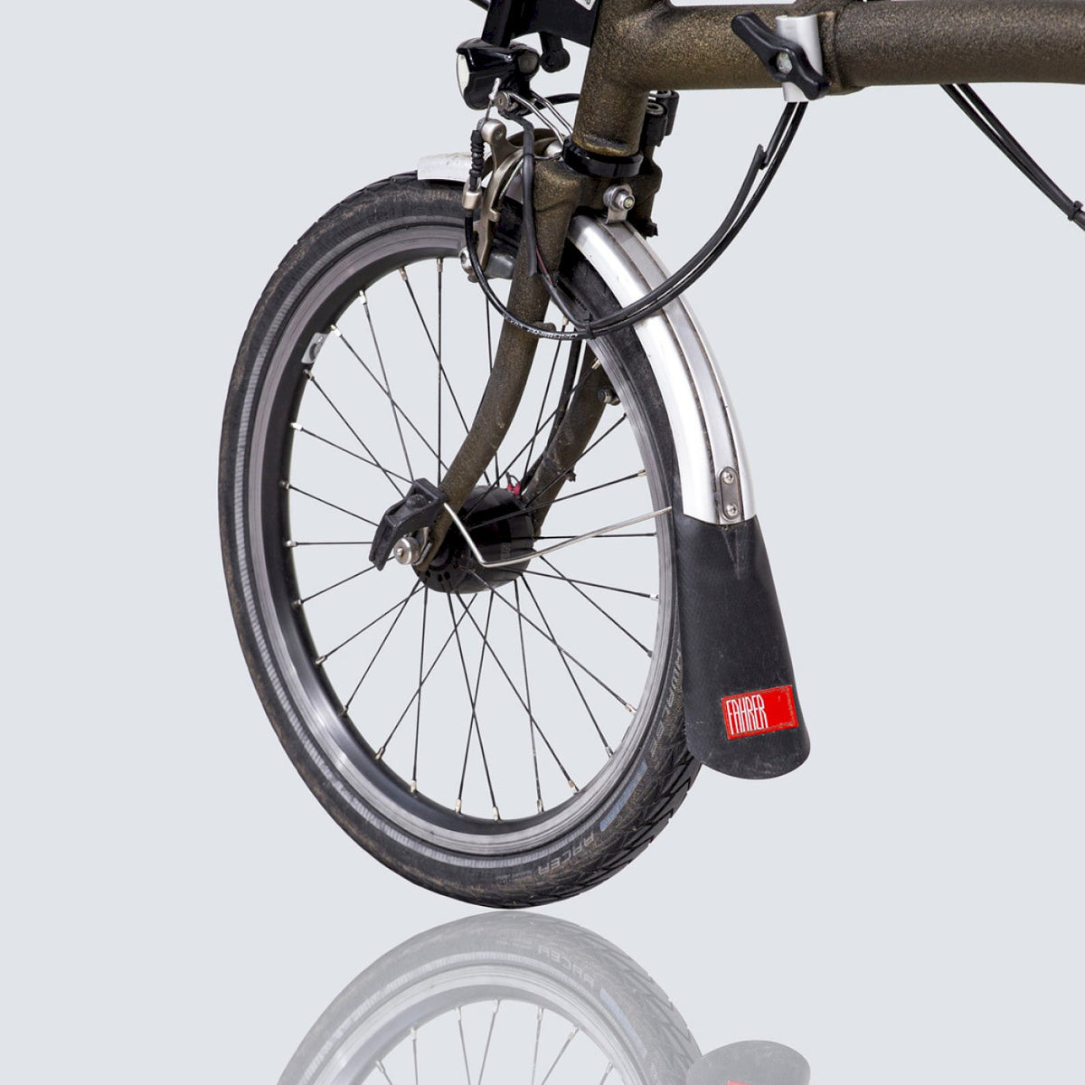 Fahrer Spritzschutz E-Bike, Spritzlappen, Latz für Schutzbleche – Biketech24