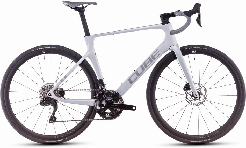 Cube Agree C:62 One Rennrad Diamant 28" foggrey´n´grey
