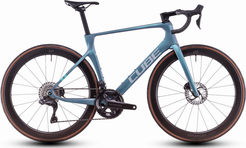 Cube Agree C:62 Pro Rennrad Diamant 28" polarlight´n´aquagreen