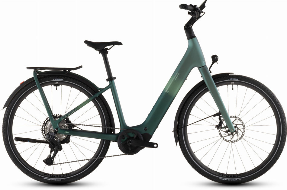 Cube Kathmandu Hybrid C:62 SLT 400X Wh E-Bike Easy Entry 28" seafoam´n´chrome