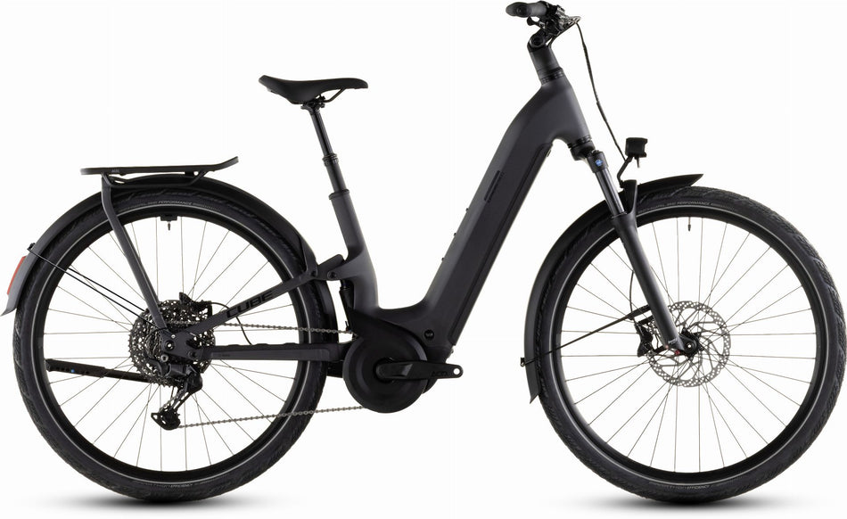 Cube Kathmandu Hybrid One11 HPC Pro 800 Wh E-Bike Easy Entry 28" slapgrey´n´black
