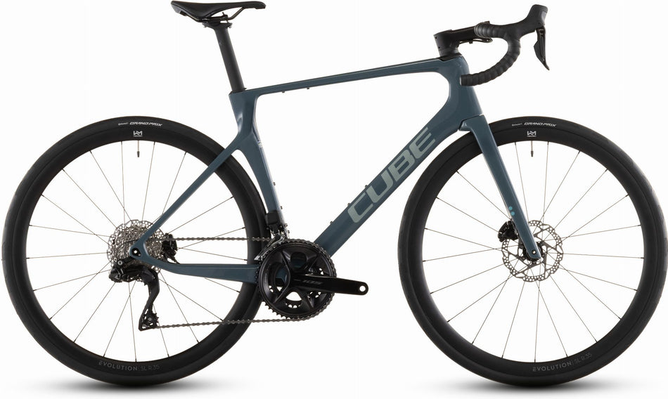 Cube Agree C:62 One Rennrad Diamant 28" storm´n´grey