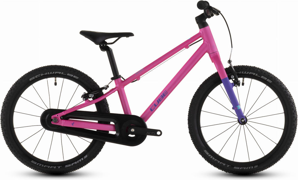 Cube Numove 180 Kinderrad Diamant 18" fucsia´n´plum one size