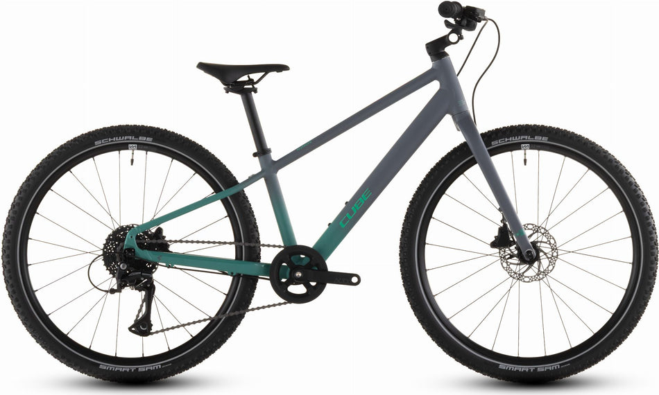 Cube Numove 240 Disc Kinderrad Diamant 24" lavagrey´n´coolgreen one size