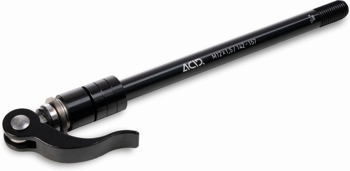 Acid Steckachse M12x1.5 142-157 mm für Fahrradanhänger black 215 x 20 – Biketech24