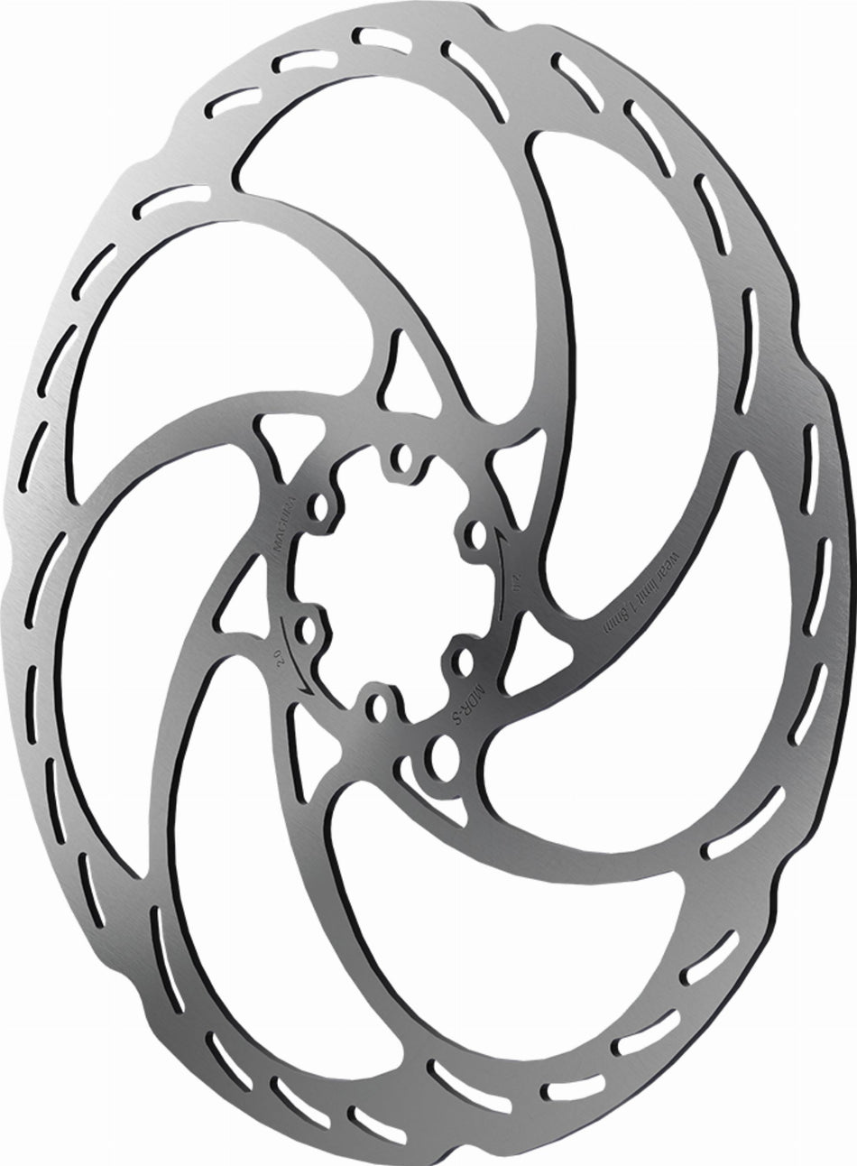 Magura MDR-S 2.0 Bremsscheibe 6-Loch 2 mm. Verschleißgrenze 1,8 mm