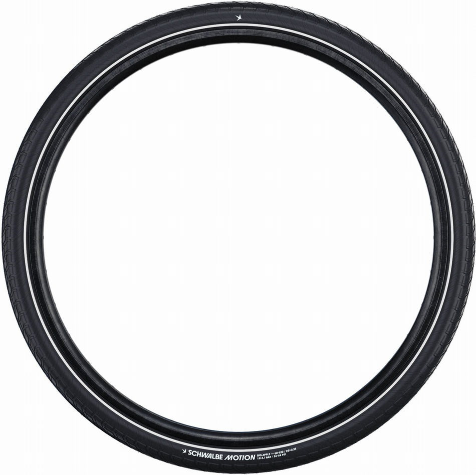 Schwalbe Motion Big Apple RaceGuard Drahtreifen 24" Green Compound schwarz/reflex
