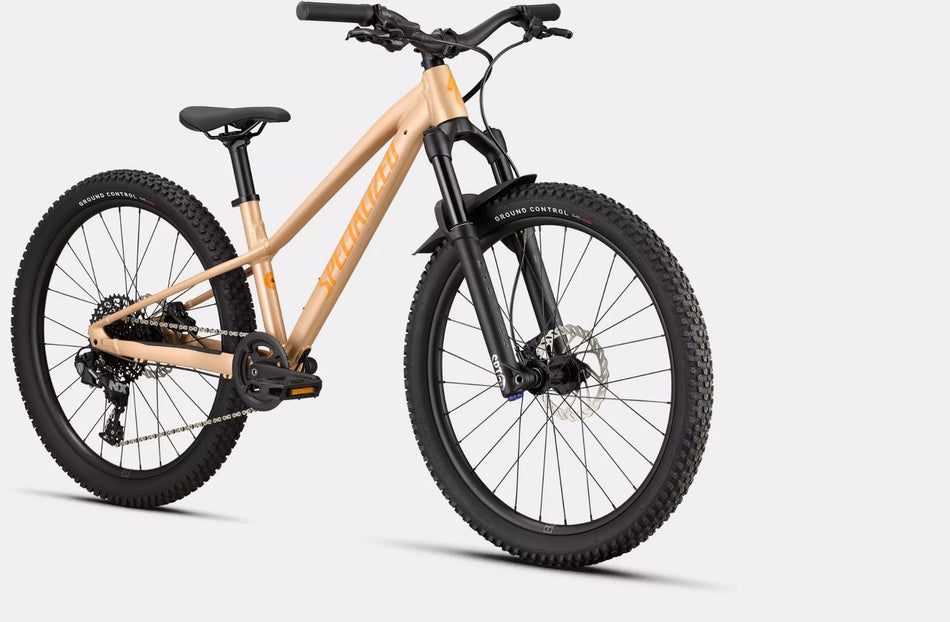 Specialized Riprock Comp INT Kinderrad Diamant 24" Gloss Photon Tint Over Flake Silver/Orange Zest one size
