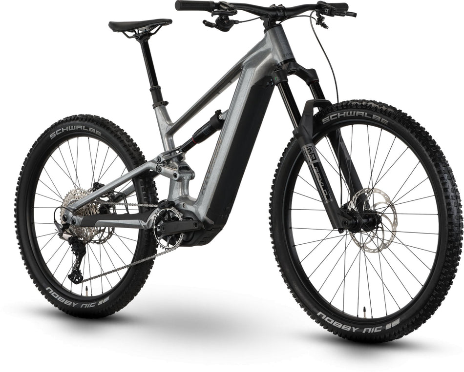 Raymon Ravor Comp 840 Wh E-Bike Fully 29"/27,5" darksilver marble