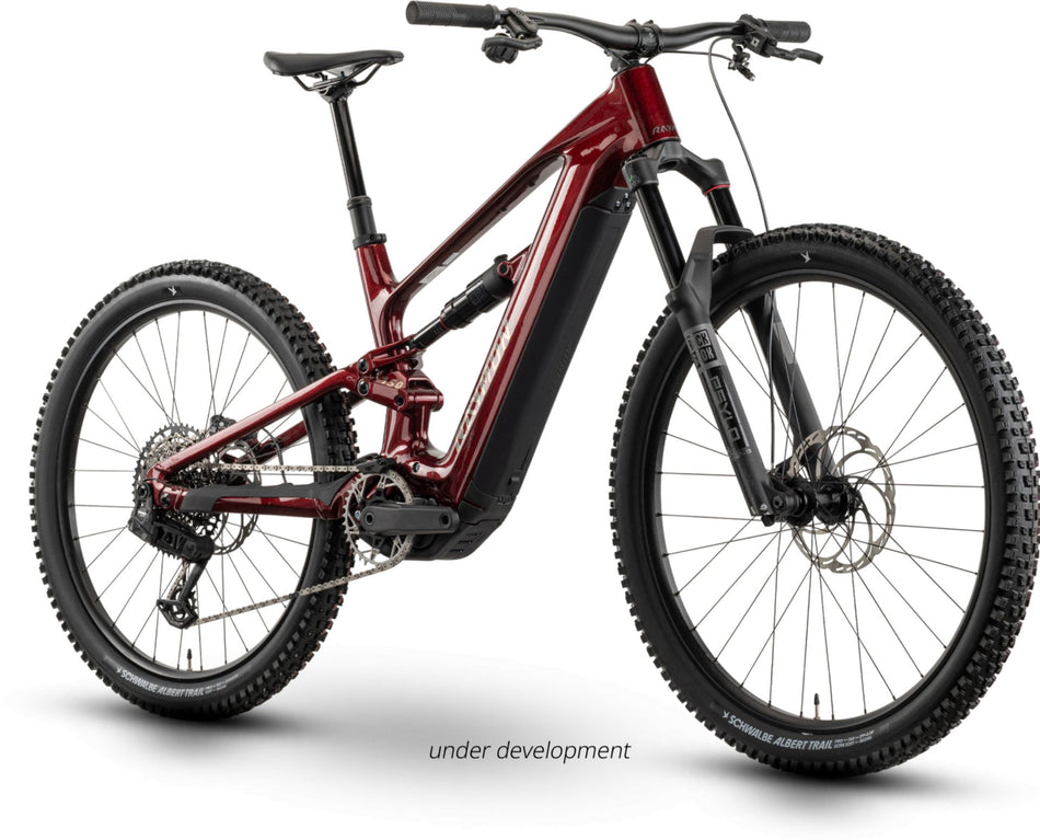 Raymon Ravor Pro 840 Wh E-Bike Fully 29"/27,5" rubyred