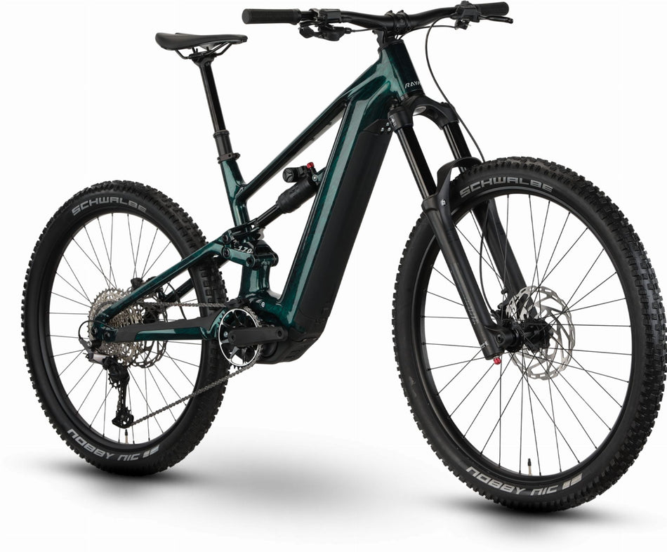 Raymon Ravor LT Comp 840 Wh E-Bike Fully 29"/27,5" jadegreen