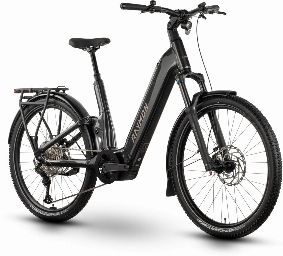 Raymon Tavano Pro 800 Wh E-Bike Wave 27,5" metalgrey