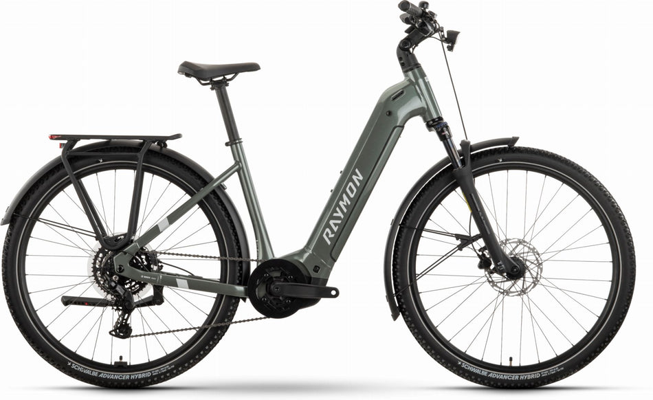Raymon Tahona Comp 800 Wh E-Bike Wave 29" highlandgreen