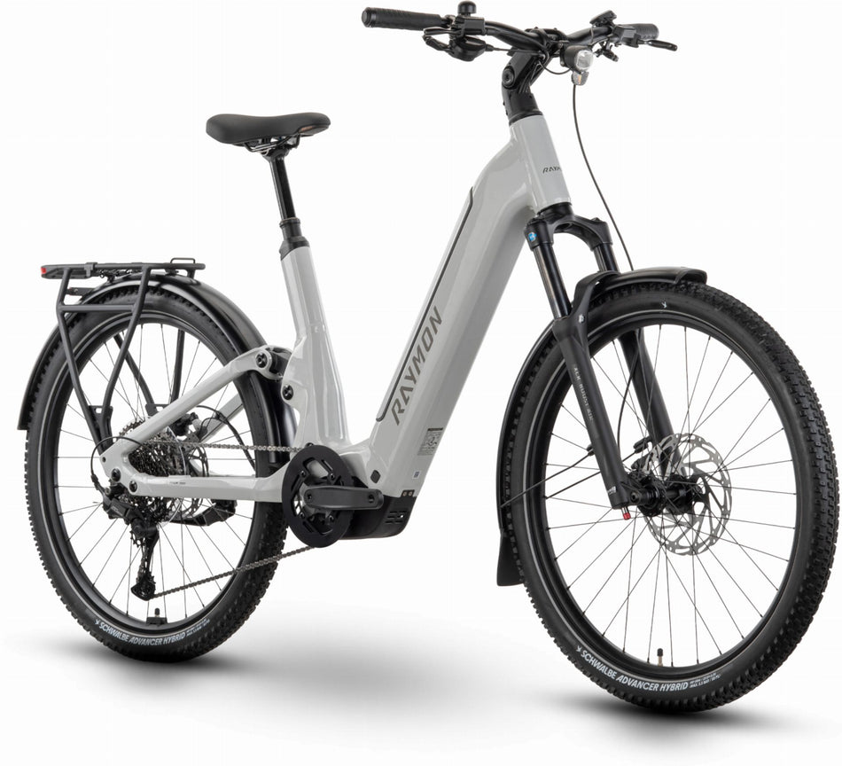 Raymon Tavano Comp 800 Wh E-Bike Wave 27,5" stormwhite