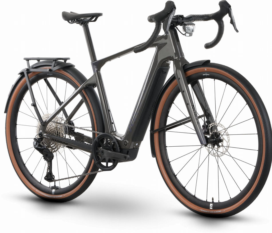 Raymon Norza Pro Street 400 Wh E-Gravel Rad Diamant 28" pipegrey