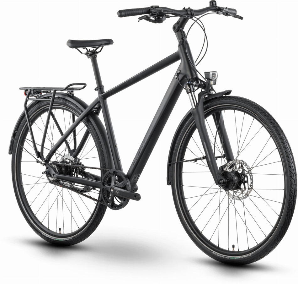 Raymon Zayn Ultra Trekkingrad Diamant 28" black stealth