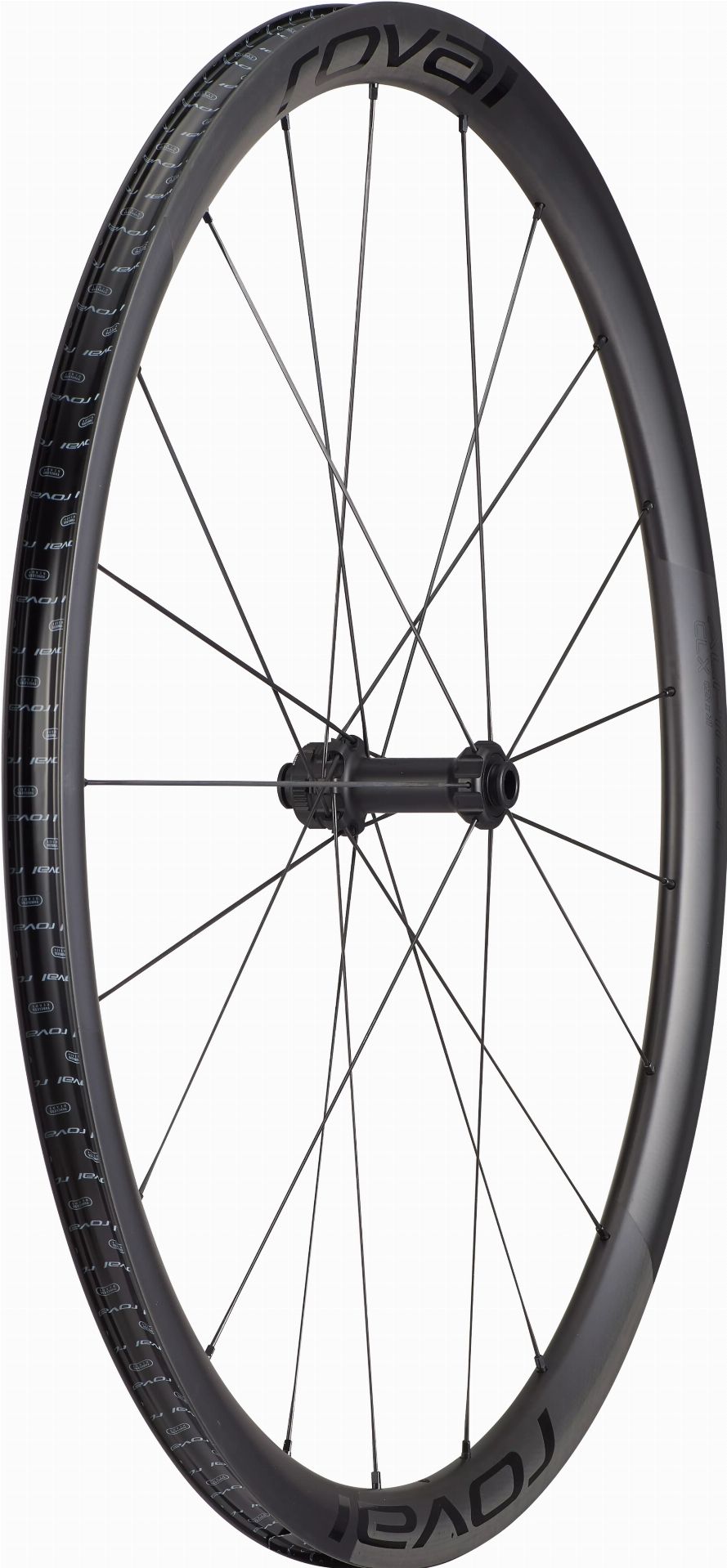 Specialized Roval Alpinist CLX II Rennrad Laufräder 28" Satin Carbon/gloss Black