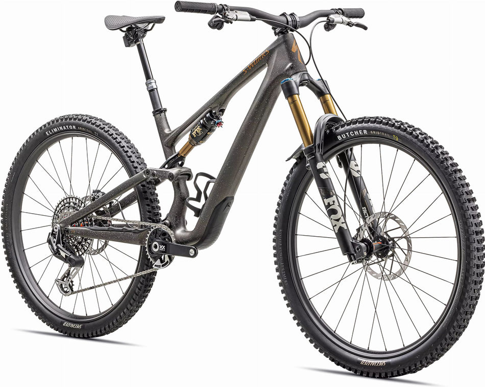Specialized S-Works Stumpjumper 15 MTB-Fully Satin Gunmetal/Clay/White Mtn/Dove Grey/Gloss Bronze