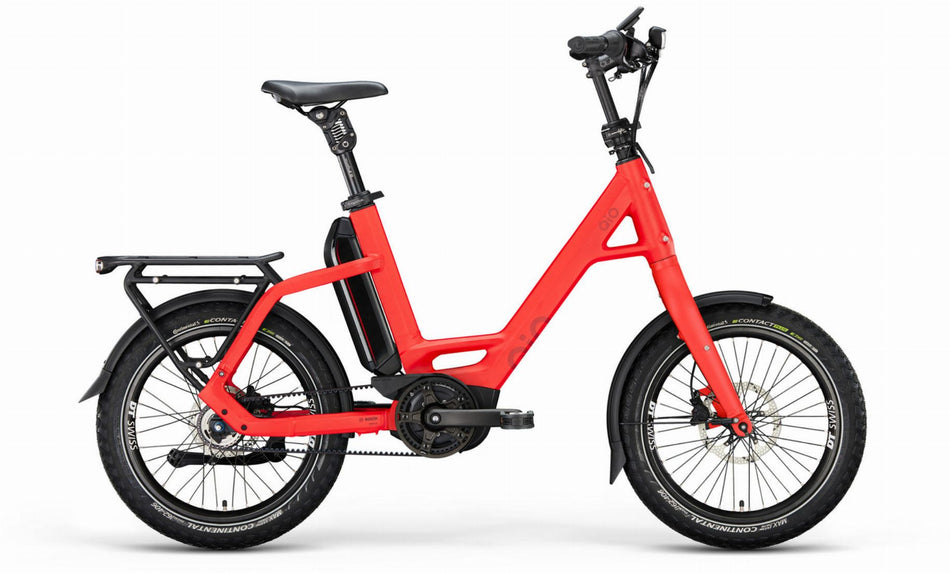 QiO EINS P-5 545 Wh E-Kompaktrad 20" imola red matt 48 cm