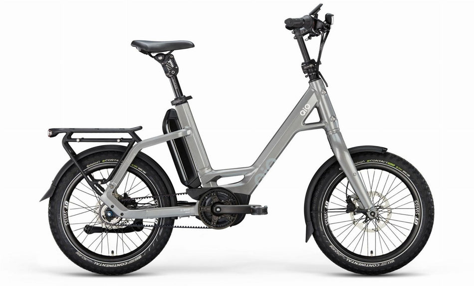 QiO EINS P-5 Rücktrittnabe 545 Wh E-Kompaktrad 20" lead metal 48 cm