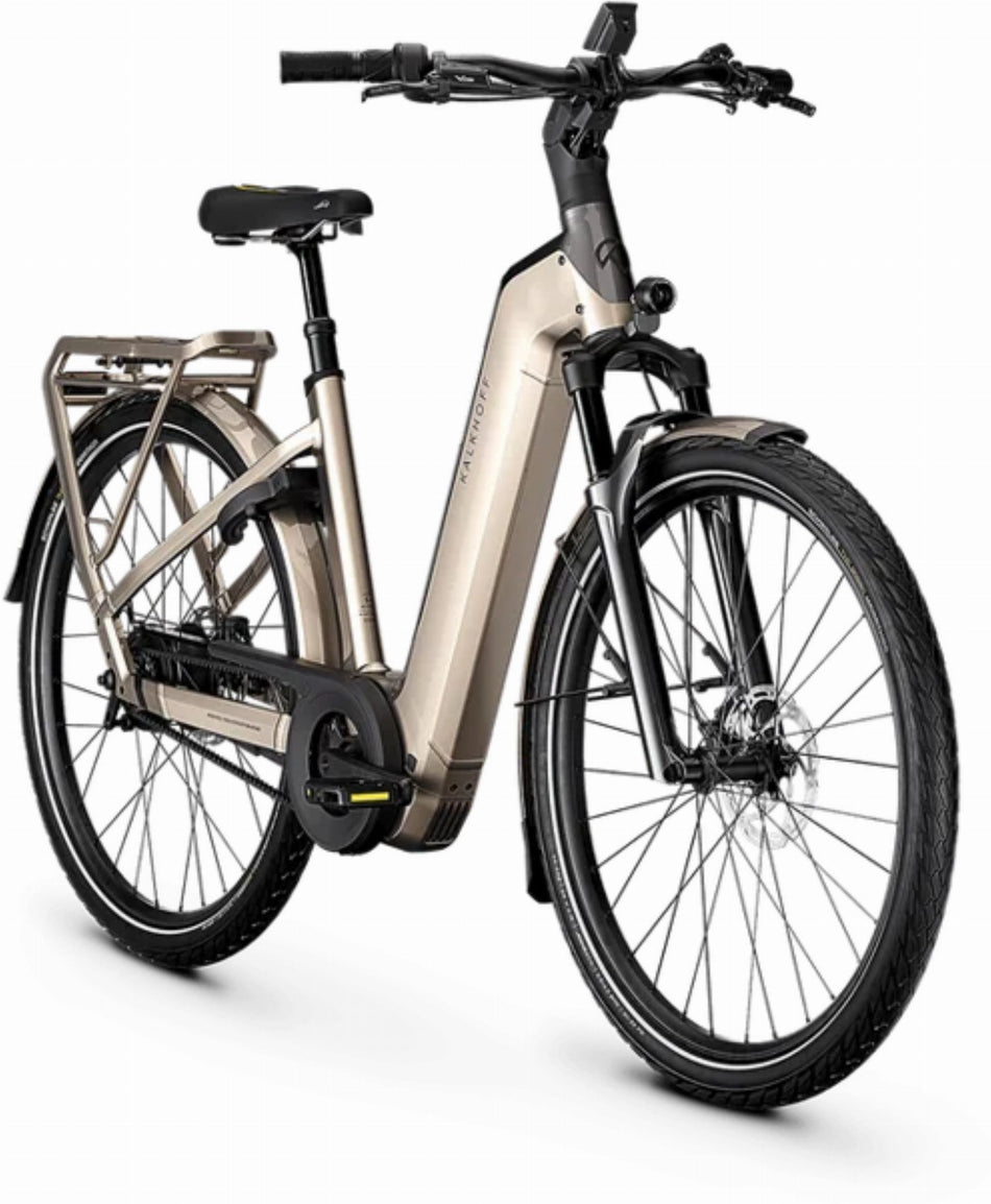 Kalkhoff Image 5 Advance 800 Wh E-Bike Wave 28" adamantsilver glossy/crystalgrey glossy