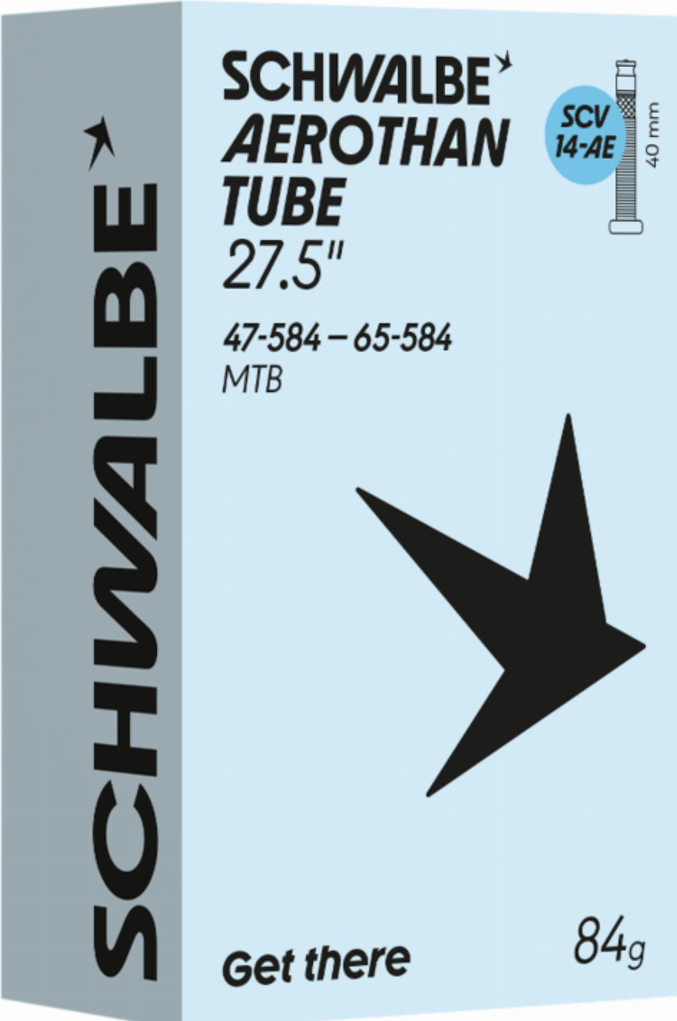 Schwalbe Aerothan Tube 14-AE Schlauch 27,5" 47/65-584