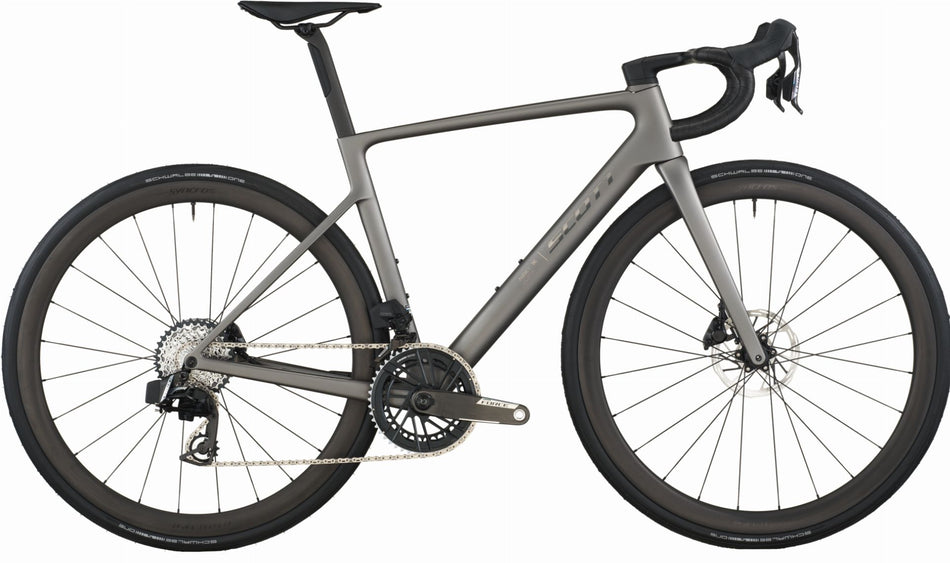 Scott Addict RC Team Rennrad Diamant 28" tungsten grey