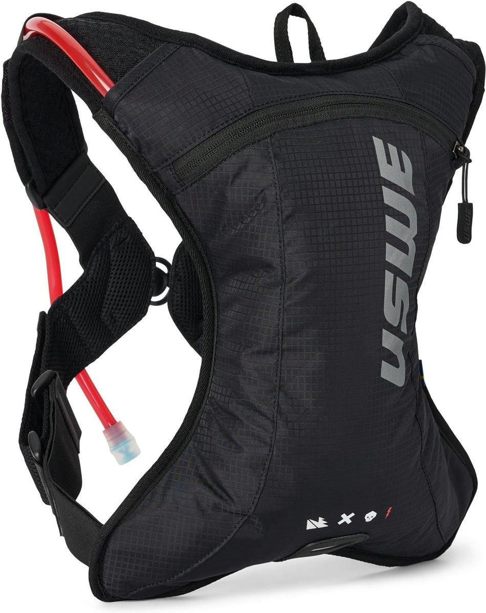 Uswe Outlander Rennrucksack/Trinkrucksack schwarz 2 L