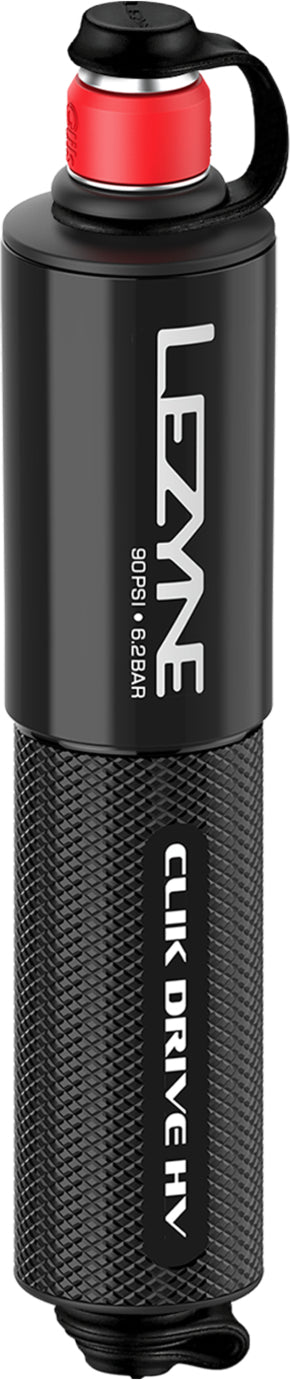Lezyne Minipumpe HV Clik™ Drive schwarz