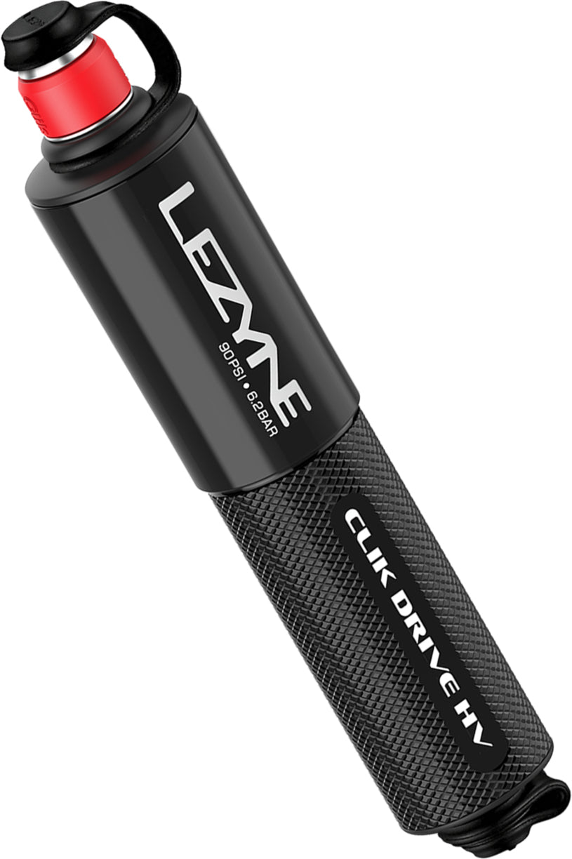 Lezyne Minipumpe HV Clik™ Drive schwarz