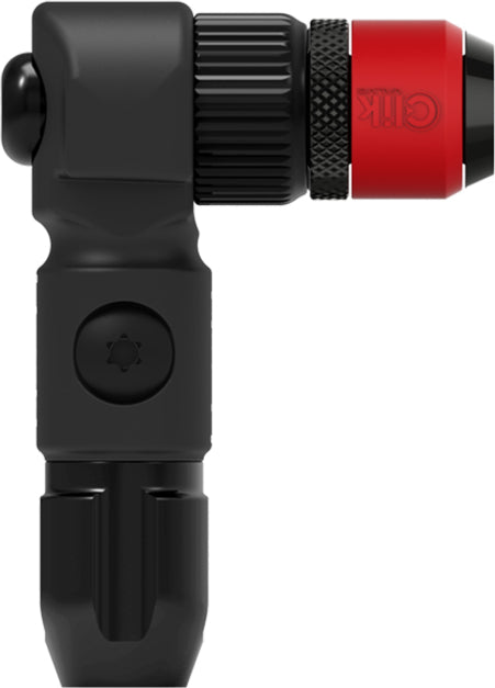 Lezyne ABS Pro Clik Pumpenkopf für Schwalbe Clik Valve schwarz