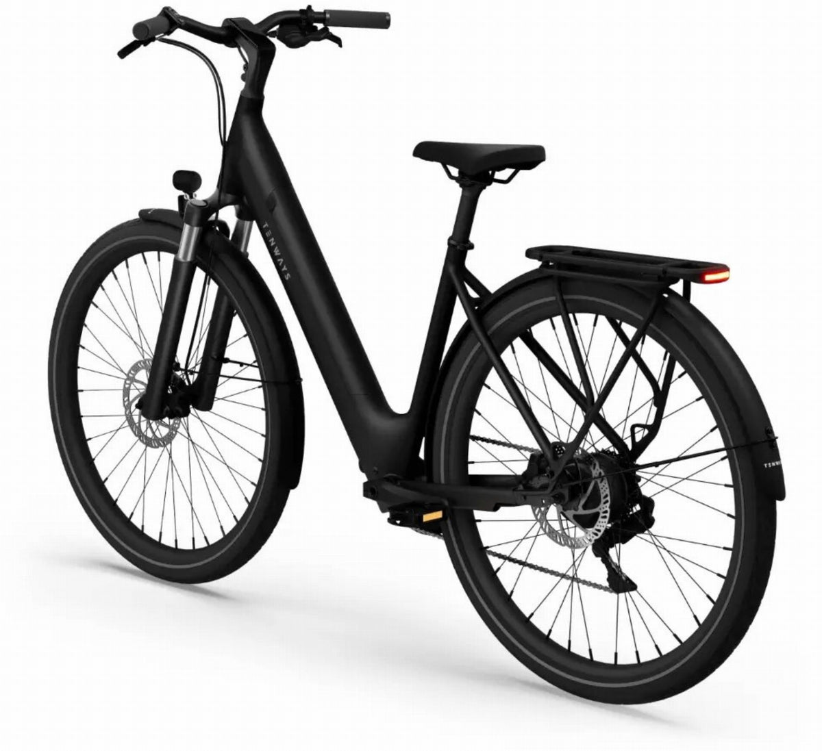 tenways fahrradanhänger Tenways CGO800 Plus 475 Wh E-Bike Wave 28" midnight black 48 cm – Biketech24
