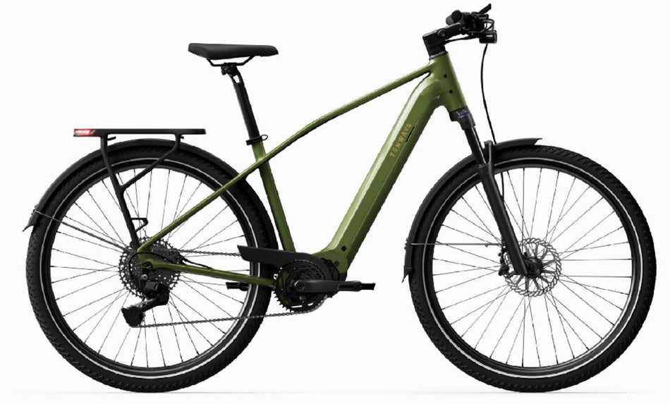 Tenways AGO X Special Edition 560 Wh E-Bike Diamant 29" olive moss 47 cm