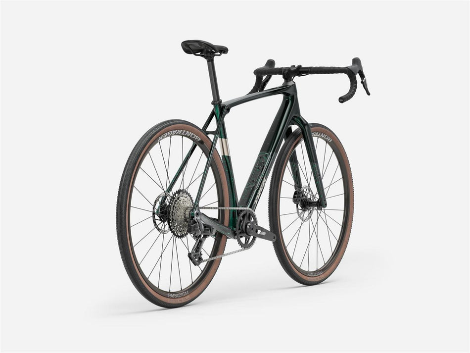 Trek Checkpoint SL 6 AXS Gen 3 Gravelbike Diamant 28" dark green/ivy smoke splatter