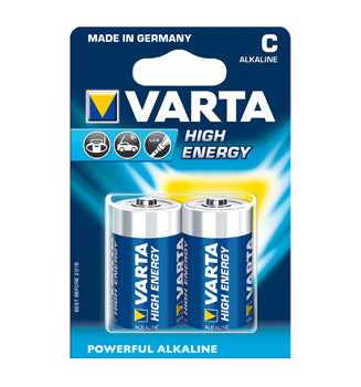B-Ware - Varta LR 14 C High Energy 2er-Blister (Gebrauchtware)