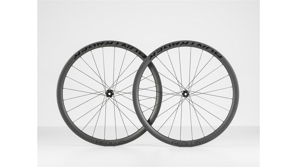 Bontrager Aeolus Pro 37 TLR Disc Carbon VR/HR 28" black