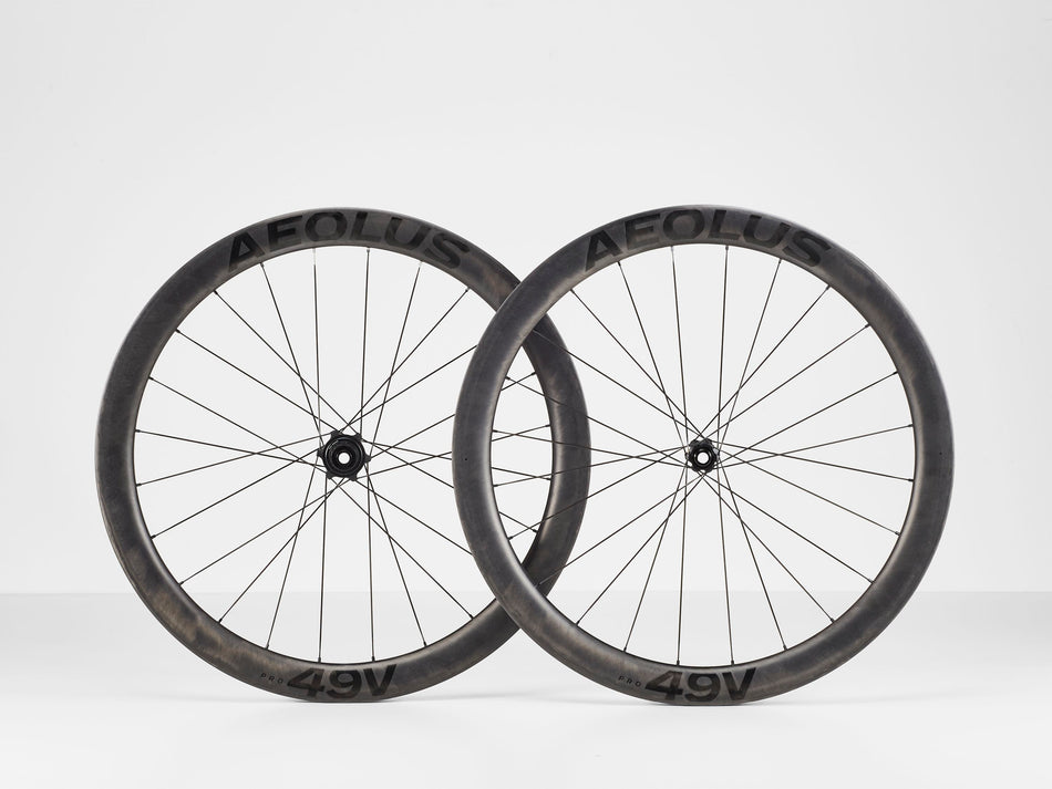 Bontrager Aeolus Pro 49V Disc TLR Carbon VR/HR 28" black