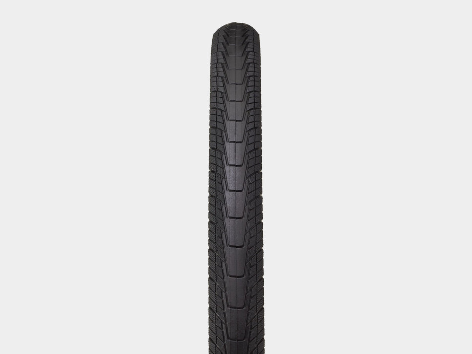 Bontrager H2 Hard-Case Lite Draht Hybrid-Reifen 28" black/reflective
