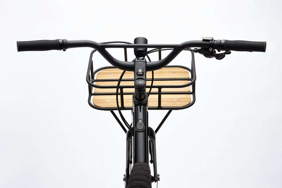 Cannondale Treadwell Front Gepäckträger Bambus, schwarz