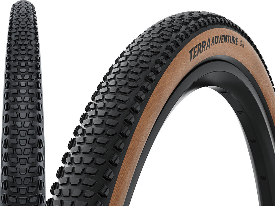 Continental Terra Adventure Trail Grip, TL-Ready, E-25, schwarz/transparent