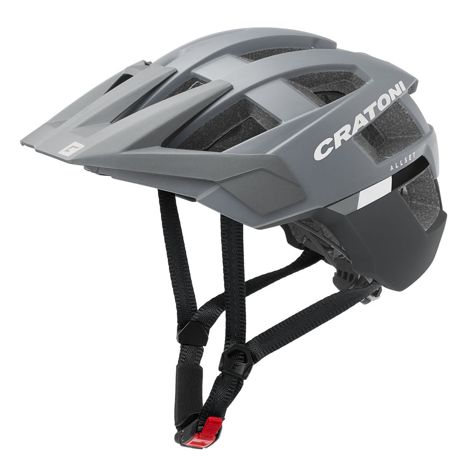 Cratoni AllSet MTB-Helm grey matt