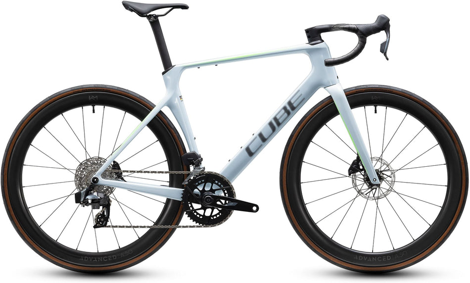 Cube Agree C:62 EX Rennrad Diamant 28" glacier´n´black
