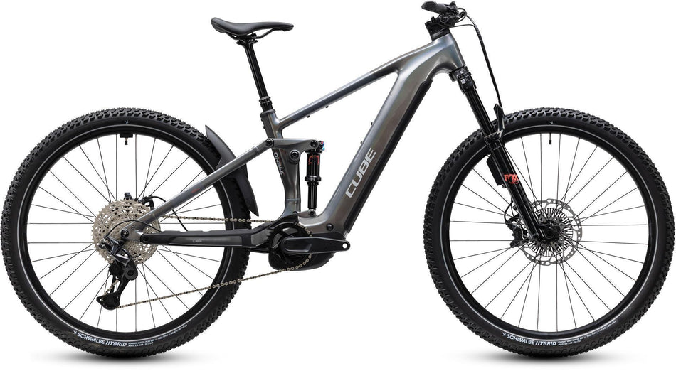 Cube Stereo Hybrid ONE44 SLX 800 Wh E-Bike Fully prismasilver´n´grey